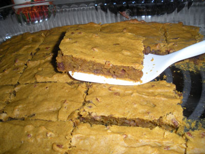 Pumpkin Bread Squares