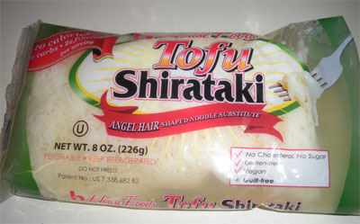 Shirataki Tofu Angel Hair noodles